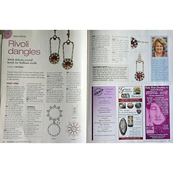 Bead And Button Magazine August 2008 Create A Beautiful Wire Work Pendant - Picture 11 of 14